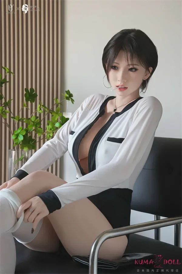 RZR DOLL 人造人&Houyuコラボ製品 フルシリコン製ラブドール No.20 希純ヘッド 163cm Eカップ Delux-究極版 Rシリーズ OL系ダッチワイフ